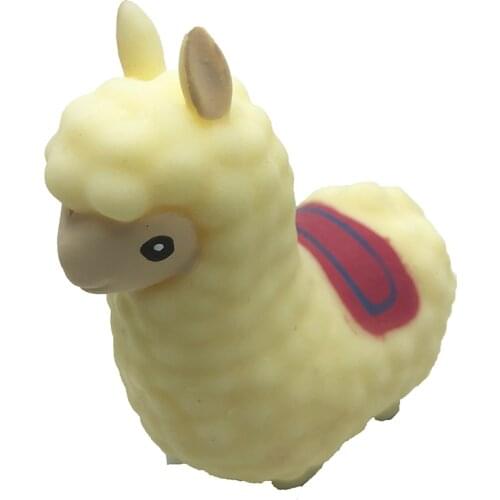 Kawaii Fidget Stuffed Toys For Adults Girls Squishy Antistress Hand Cute Stress Animal Sheep Valentines Day Gift Funny Jokes