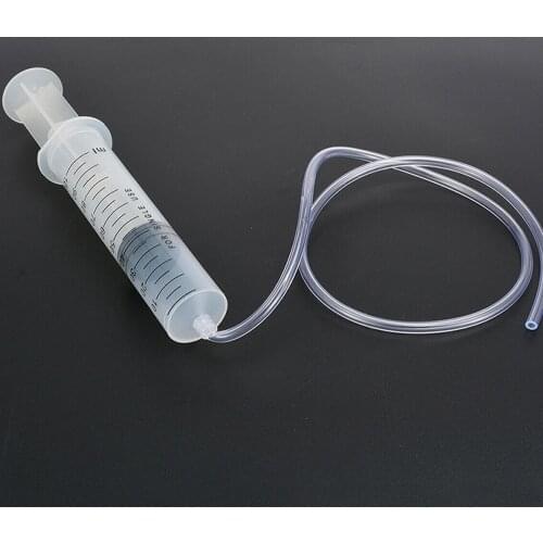 HOT! 100ml Large Car Oil Fluid Extractor Filling Syringe Bottle Filling Syringe Bottle Tube Feeding Ink TW222