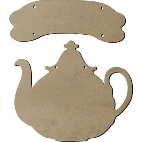Teapot Sign Wooden Object Code: t8 paintable decorative objects декоративные предметы под роспись