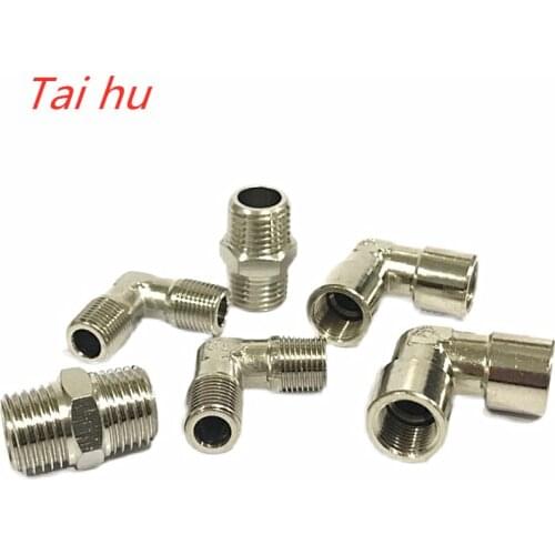 1/2" 3/4" BSP Female Male Thread Tee Type Reducing Stainless steel Elbow Butt joint adapter Adapter Coupler Plumbing fittings