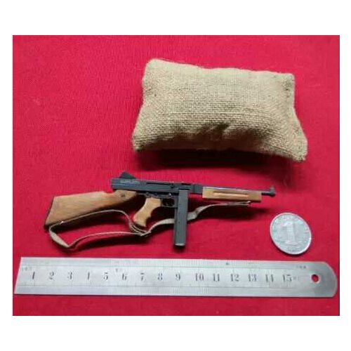 American Thompson submachine gun, miniature gun model, collectibles, World War II souvenirs, collectibles, gifts, military fans