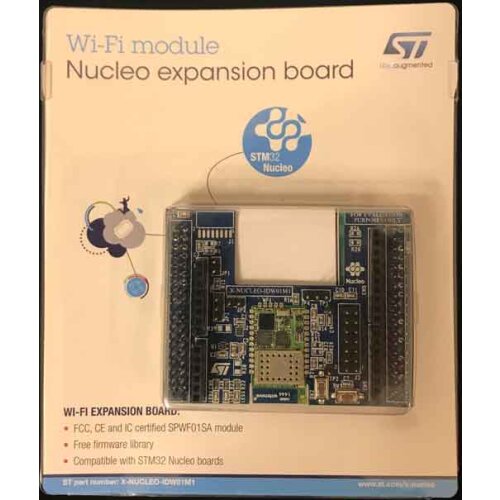 X-NUCLEO-IDW01M1 Wi-Fi expansion board based on SPWF01SA module for STM32 Nucleo