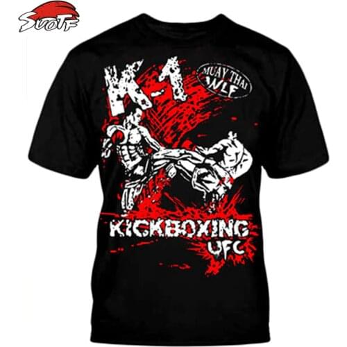 SUOTF Muay Thai MMA Fighting PRACTICAL FIGHTING training black sweat sweatshirt tiger thai boxeo for judo boxing clothing jaco