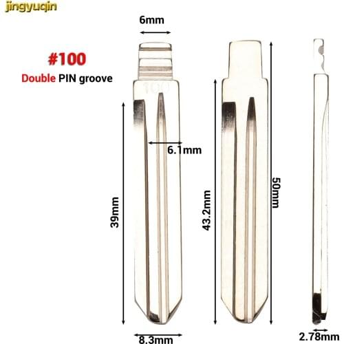 Jingyuqin KD Flip Remote Car Key Blade HYN14R For Hyundai Tucson Getz Matri Sonata Santa fe Kia No.08 15 28 29 33 36 50 97