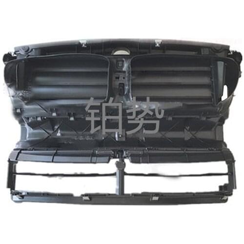Car Water tank frame Mid-net air inlet Air duct with damper control device 2011-b mwF10 N52N N53 F11 N52N F18 N52N 51747200824