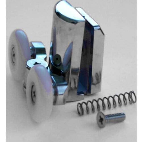 23mm Rollers Wheels Wheel Dia For 4-8mm Glass 2Pcs Runners Useful Durable