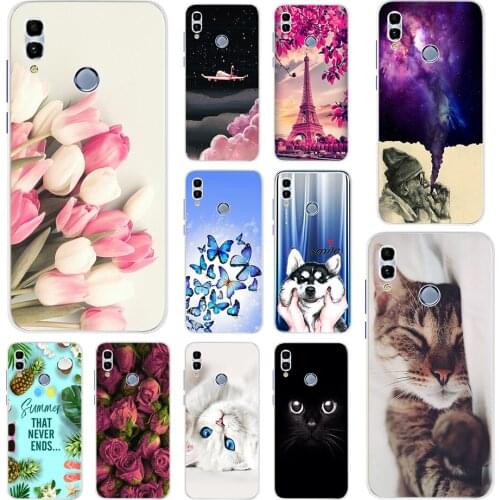 Silicone Case For Huawei P Smart 2019 Case Printing Soft TPU Cover For Huawei P Smart 2017 2018 P Smart Plus PSmart Phone Bumper