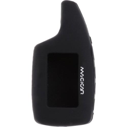 Silicone Case Shell For Scher-khan Magicar 5 Two Way Car Alarm LCD Remote E7CA