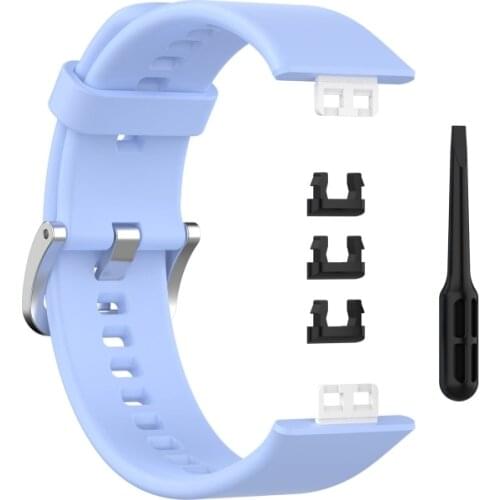 40GD Replacement Silicone Wrist Sport Strap Watch Band for -HUAWEI Watch Fit Smart Watch 1.64" Vivid AMOLED Display