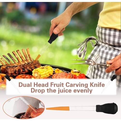 Barbecue Special Oil Dropper Kitchen Barbecue Gadget Fish Tank Water Absorber 30ml Bbq Tools Rubber Head Plastic Pipette Pumps