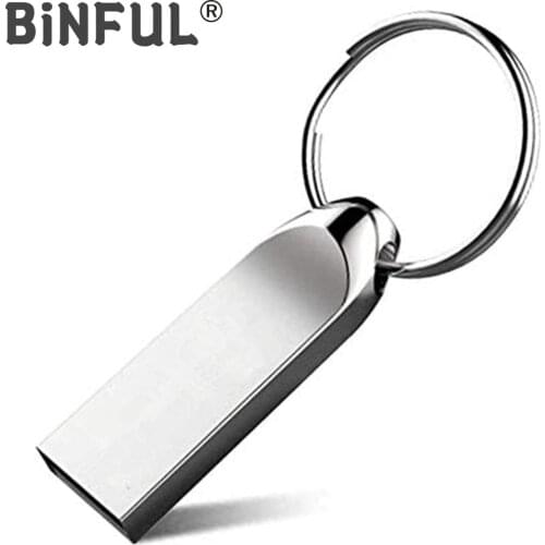 BiNFUL Waterproof pen drive 2.0 usb flash drive Portable flash Memory stick 4G 8G 16G 32G 64G 128G 256G pendrive Free Print LOGO