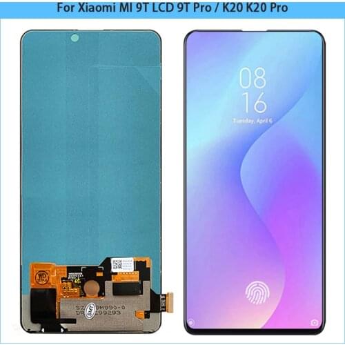 New AMOLED For Xiaomi MI 9T LCD 9T Pro LCD Display Touch Screen Digitizer For Xiaomi Redmi K20 K20 Pro LCD Screen Replace Part