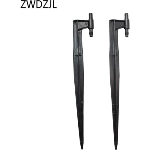 Pin Holder for Garden Sprinkler Spray Micro Drip Irrigation Stand Support Connect 1/4'' Hose Watering Bonsai 10pcs