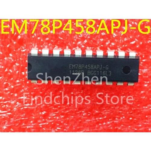 100% New&Original In Stock EM78P458APJ-G DIP-20