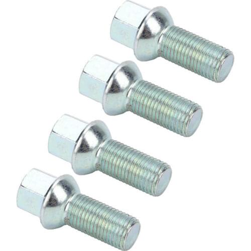 4pcs Wheel Lug Bolts Screws M14x1.5 Thread Accessories Fit for A3/A4L/A5/A6/A8 Q3/Q5 Iron Car Accessories