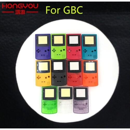 5Sets For Nintendo Game boy Color GBC Repair Part Housing Shell Pack New Full Housing Shell Cover