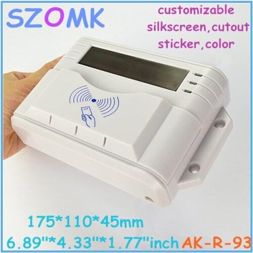 Abs plastic enclosure for electronics (30 pcs) 175*110*45mm plastic box junction distrubition enclosure IC card door alarm case