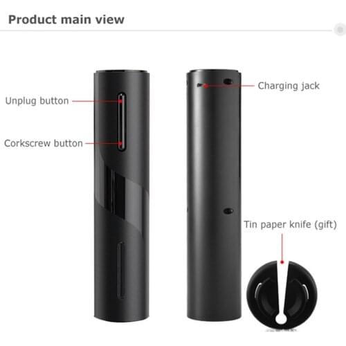 Automatic Bottle Opener For Red Wine Foil Cutter Electric Red Wine Openers Jar Opener Kitchen Accessories Gadgets