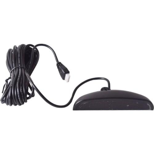 Auto Vehicle Reverse Backup Radar System with 4 Parking Sensors Distance Detection + LED Distance Display + Sound Warning(Gery)