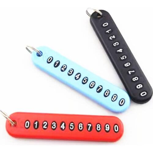 Car key anti-lost card DIY key number anti-lost card number plate for Cadillac XTS SRX ATS CTS/Renault Koleos Fluenec Latitude