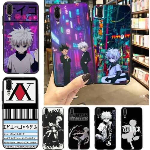 Hunter X Hunter Killua Zaoldyeck Phone Case For Huawei P20 P30 P40 lite Pro P Smart 2019 Mate 10 20 Lite Pro Nova 5t