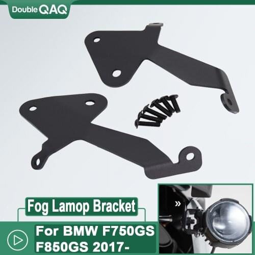 For BMW F750GS F850GS F 750 GS F 850 GS 2017 - New LED Spot Work Light Mounting Brackets A pair of left and right