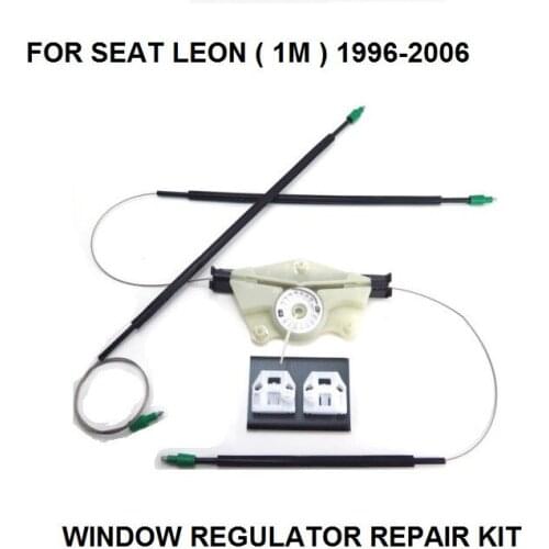FOR SEAT LEON ( 1M ) WINDOW REGULATOR REPAIR KIT FRONT RIGHT SIDE 1996-2006