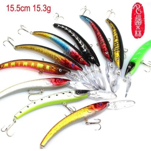 Dsjuggling DS14 Fishing Toy Lure Simulation Bait (15.5cm 16g 10pcs/Lot 20Colors) Sports And Entertainment Gifts