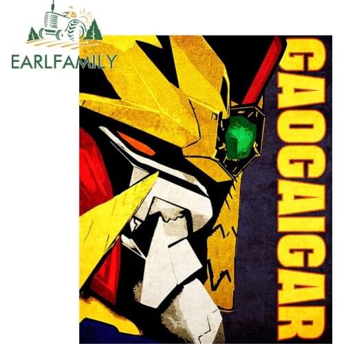 EARLFAMILY 13cm x 10.5cm for Gaogaigar Car Sticker Waterproof Car Assessoires ATV Decal Motorcycle Refrigerator DIY Decoration