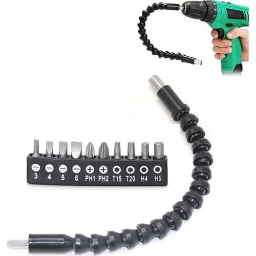 Flexible Shaft Tool Electronics Drill Universal Screwdriver Bit Holder Connect Link Multitul Hex Shank Extension Snake Bit
