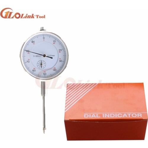 Precision Tool 0-30mm Dial Indicator Gauge 0.01mm Accuracy Measurement Instrument Tools High Quality
