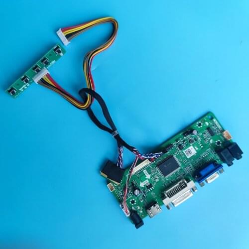 Kit for B173HW02 V0 VGA DVI Monitor M.N68676 17.3" LVDS 40pin Panel Screen Controller board HDMI LCD 1920X1080 LED DIY