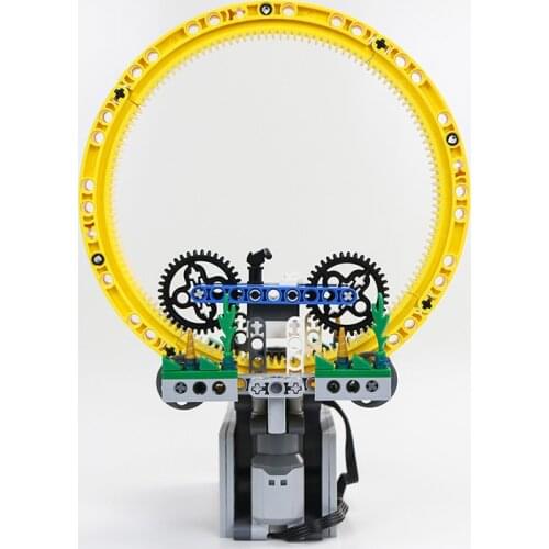 MOC Block Technology Creative Series Electric Bike Science Puzzle Toy Gifts