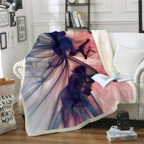 Fashion cute giraffe Sherpa blanket children cartoon bedding Animal Plush bedspread night sky moon custom blanket