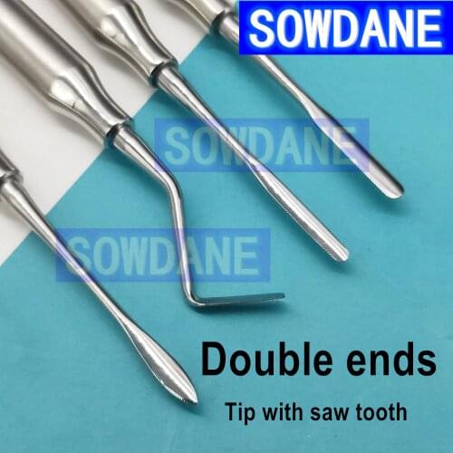 1 piece Dental Periotome set Dental Stripper Perio with Saw Tooth Contouring Placement Periodontal Surgical Implant Tools