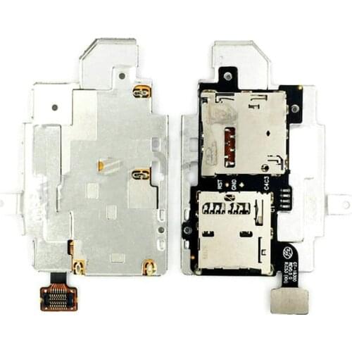 New SIM Card Slot SD Card Tray Reader Holder Socket Flex Cable For Samsung S3 I9300 T999 i747 Replacement Repair