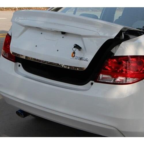 1pc for Chevrolet sail 3 2015-2016 Tail door trim Stainless steel