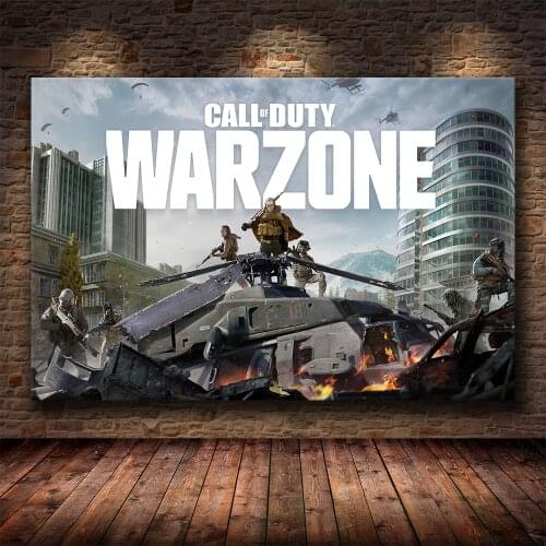 Call of Duty Posters and Prints Game Room Decor Play Station Canvas Art Picture Guns Wallpaper for Man Boy Room Design