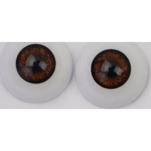 Suit for 20Inch Reborn Baby Dolls Eyes 2 pairs Acrylic Bright Color 20 mm So Truly Dolls Eyeball Accessories 2 Colors can Choose