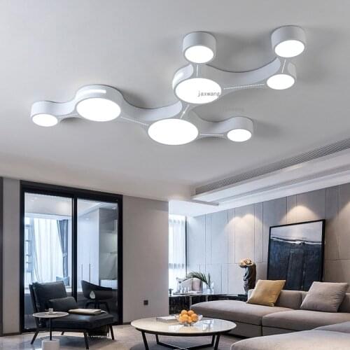 Modern LED Ceiling Lights Home Decor Nordic Living Room Ceiling Lamp Minimalist Creative Ceiling Light Bedroom Light Fixtures