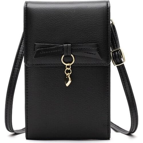 PU Leather Large Capacity Mobile Phone Bag Women Long Magnetic Button Coin Purses Retro Wallet Female Money Credit Card Holder