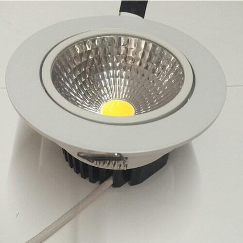 Super Bright Dimmable 9W Led Down light COB Ceiling Spot Light recessed downlights Warm Cool White Indoor Lighting
