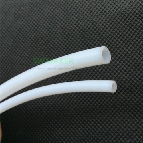 SWMAKER White PTFE Tube PiPe 3D Printer Parts 4*6mm 2*4mm 3*4mm For RepRap Rostock J-head Hotend Bowden Extruder