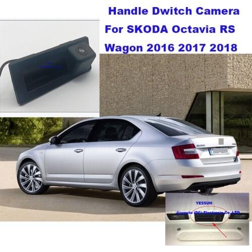 Yessun rear camera For Skoda Octiva RS Wagon 2016 2017 2018 Rear View Camera Car Reverse Parking Camera HD CCD Night Vision