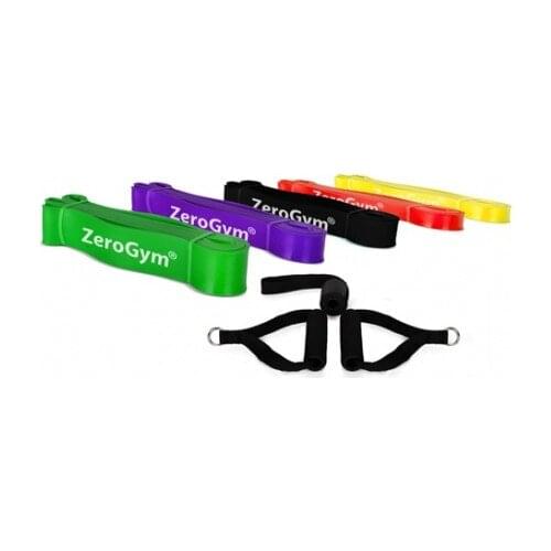 ZeroGym Slb06 Super Loop Band 208cm X 4,5/3,2/2,1/1,3/0,64mm 5'li Set
