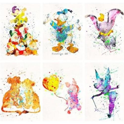 Diamond Painting Disney Cartoon Mickey Minnie Goofy Donald Duck Diamond Embroidery Full Cross Stitch Kits Mosaic Home Decor