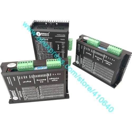 Free shipping 3 pieces Leadshine DM556 DSP Digital Stepper Drive with Max 50 V Input Voltage and Max 5.6A Output Current