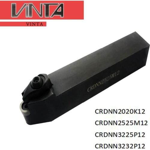 Free Shipping CRDNN2020K12/CRDNN2525M12/CRDNN3225P12/CRDNN3232P12 CNC clamping tool holders External Tool Holder Lathe Machine