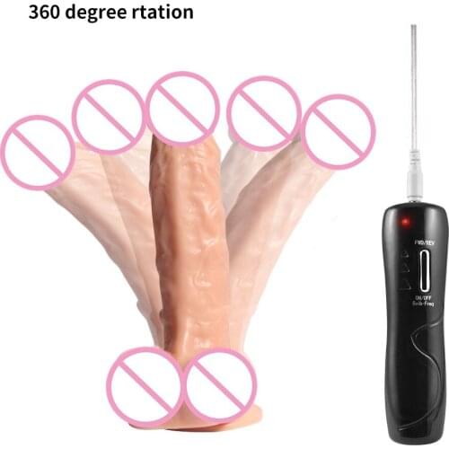Remote Control Swing Wireless Vibrating Penis Female Vibrating Massage Stick Dildo Adult Erotic Sex Products, Usb Charging