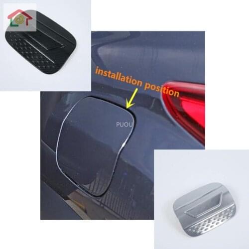 For Hyundai Kona Encino Kauai 2017 2018 2019 2020 car sticker Gas/Fuel/Oil Tank cover cap styling auto part trim parts 1pcs